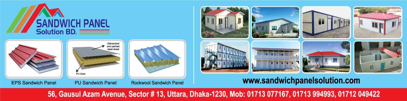 Sandwich Panel Solution BD Ad